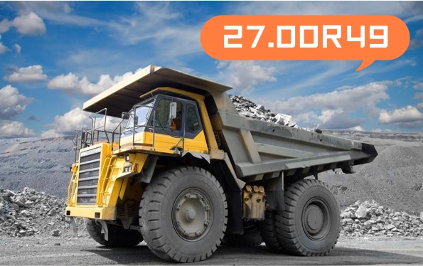 WEMAX TIRE -MINING TIRE-27.00R49 EX TRAC